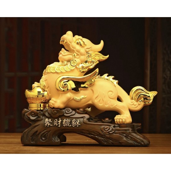 Imitation of Golden Tyrant Pixiu (a pair)