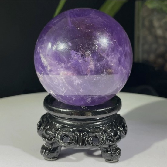 Natural Amethyst Ball